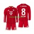 Camisola Bayern de Munique Tom Bischof 8 Criança Equipamento Primeiro Manga Comprida 2026-2027